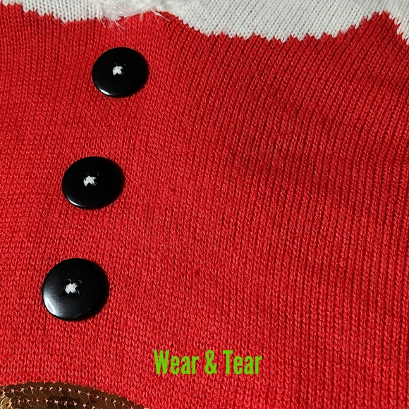 Mrs. Claus Festive Hooded Christmas Poncho - Picture 9 of 12